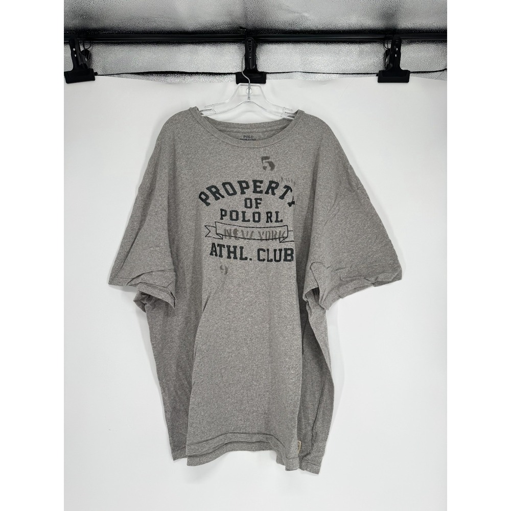 Polo Ralph Lauren Shirt 3XL Big 3XB Short Sleeve Graphic New York Athletic Club
